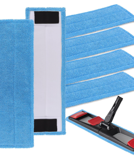 Microfiber mop mats