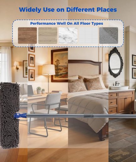 Microfiber mop mats