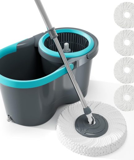 360° rotating mop head and telescopic handle