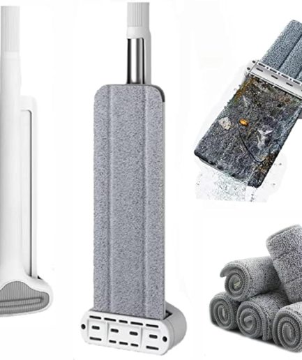 360° Hands-Free Self-Wringing Floor Cleaning Mop